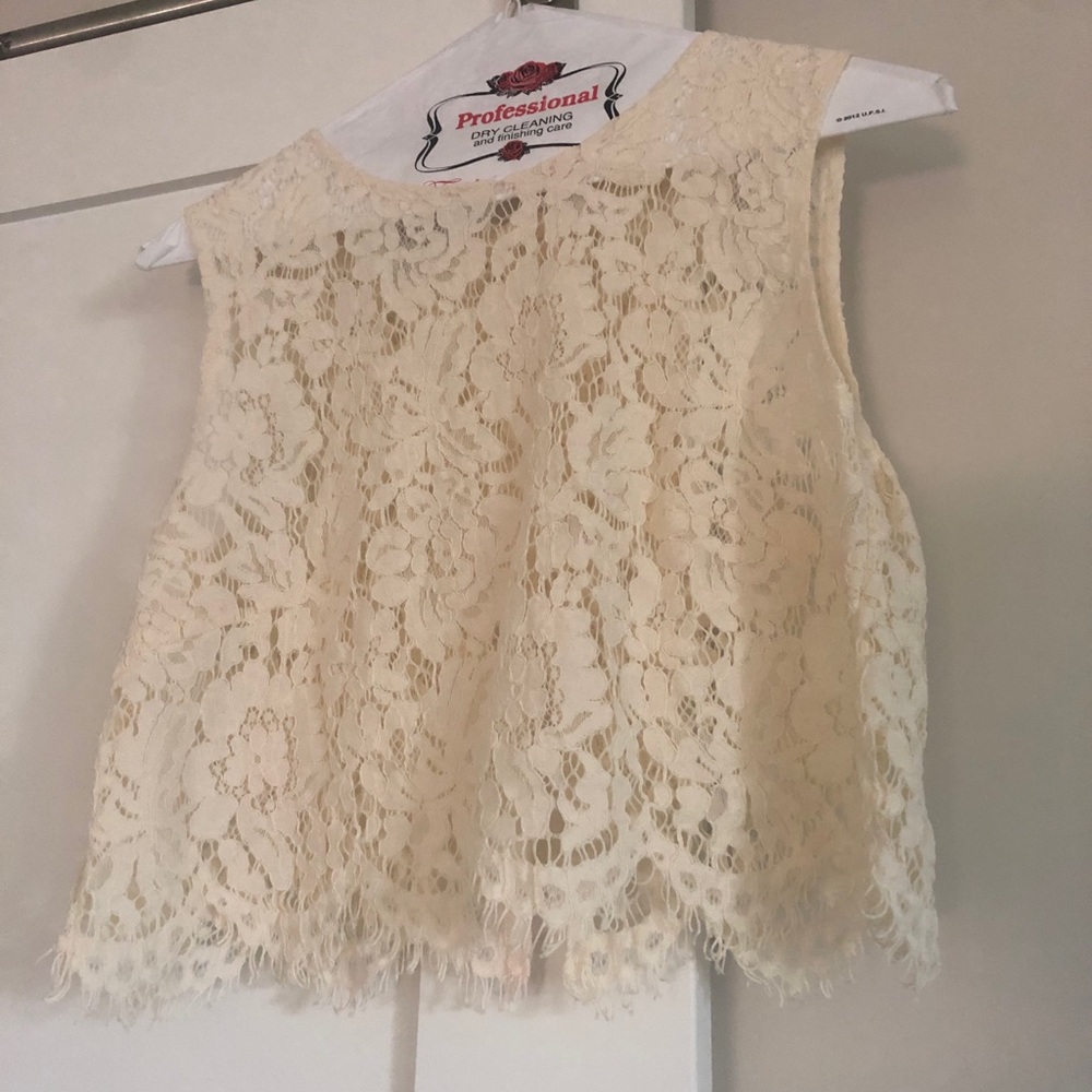 Jenny Yoo bridesmaid Cleo lace top